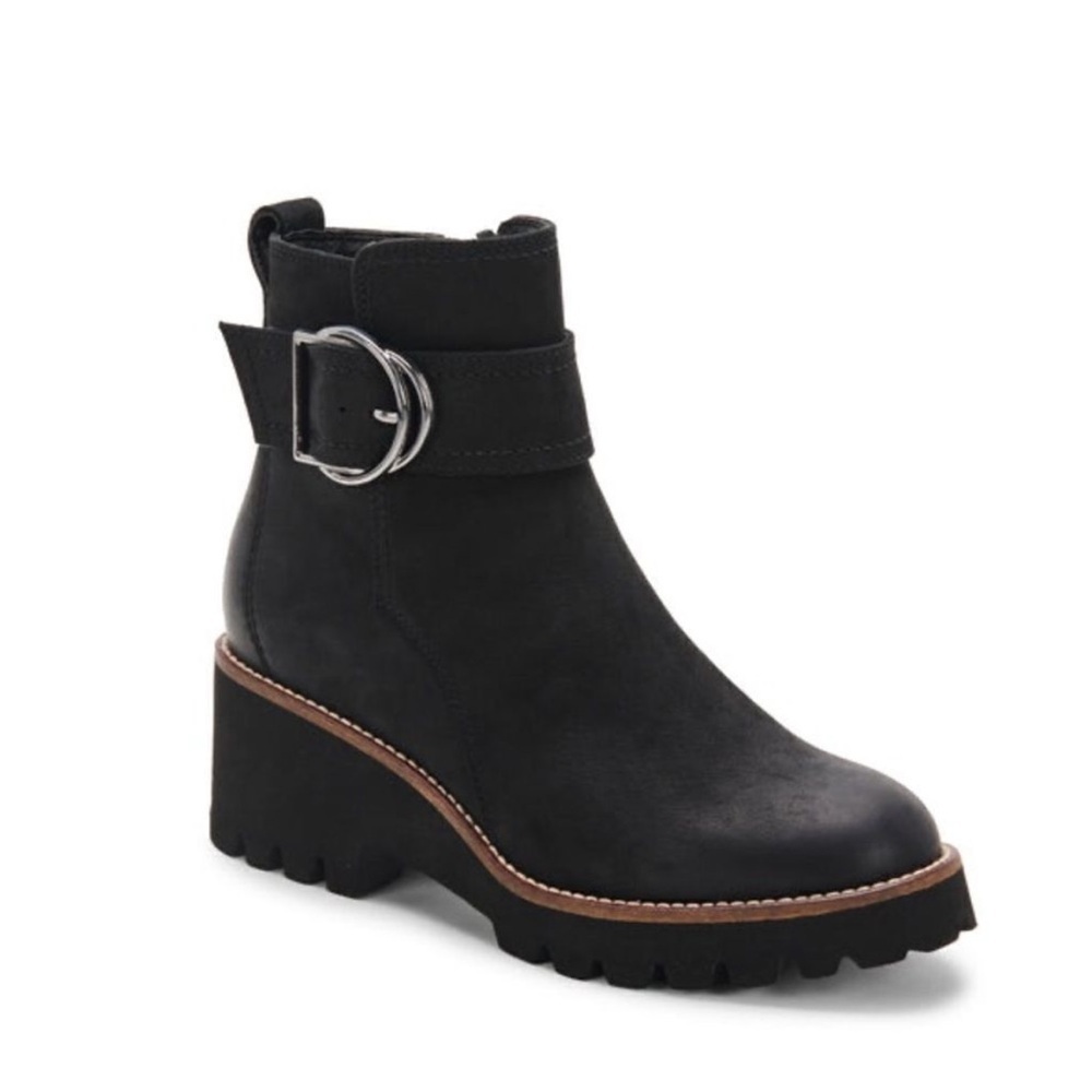 Blondo Dagger Bootie Black Sz 7